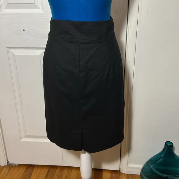 Valentino RED Pencil Skirt Wool 48 Large