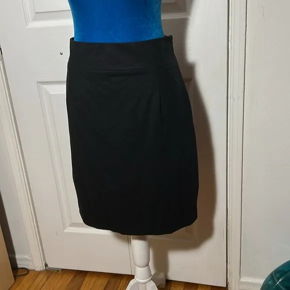 Valentino RED Pencil Skirt Wool 48 Large