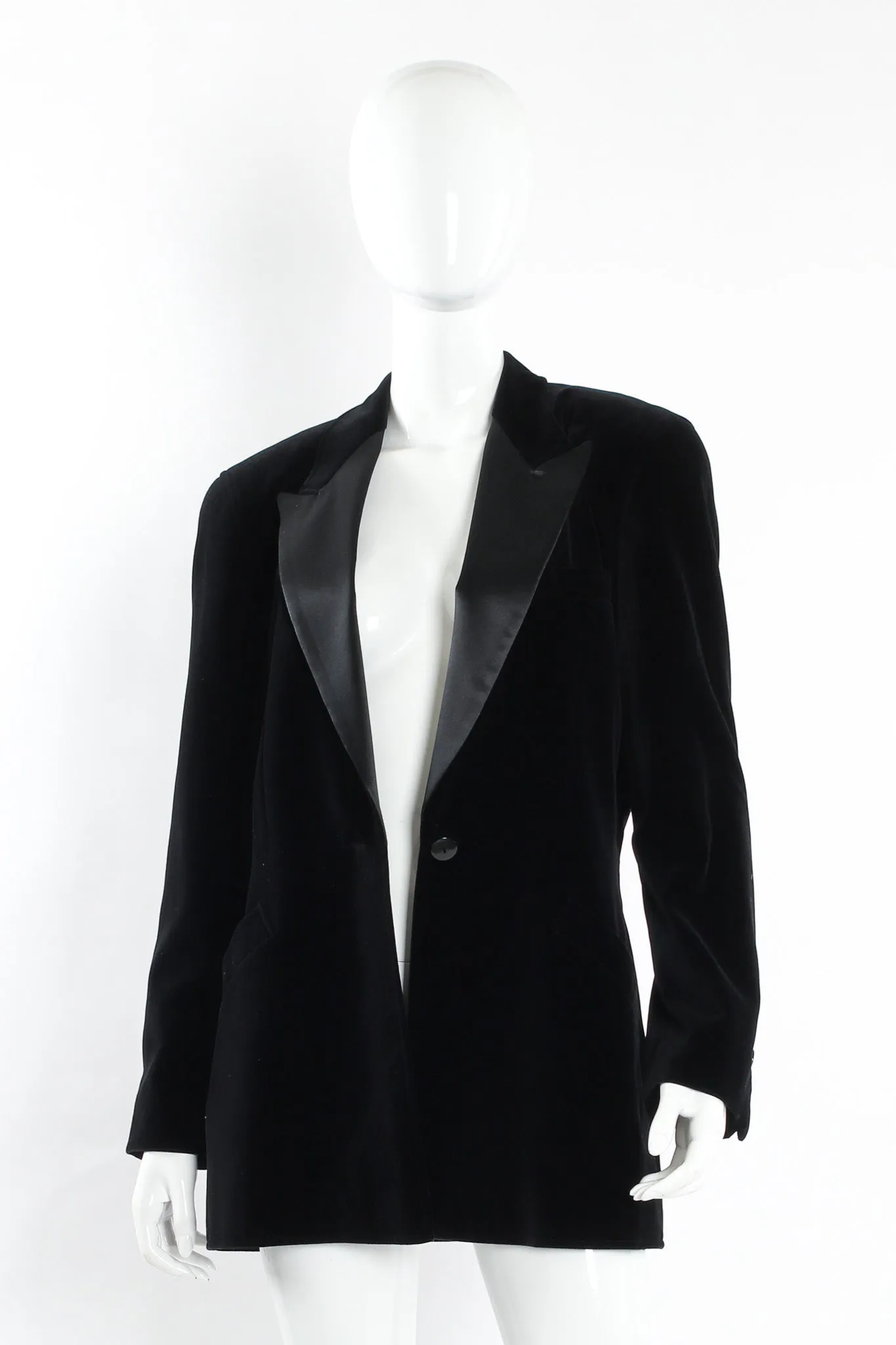 Velvet Blazer & Pant Suit Set