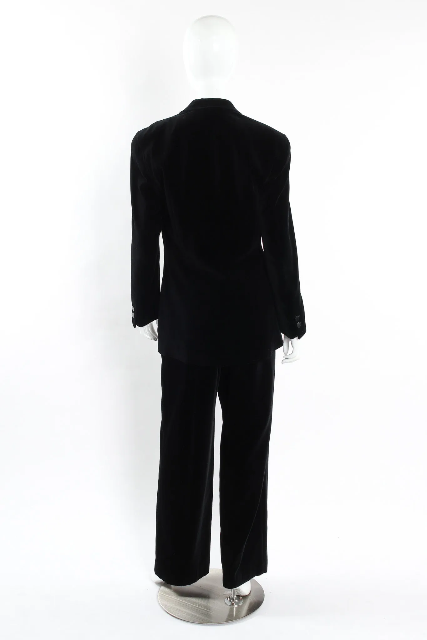 Velvet Blazer & Pant Suit Set