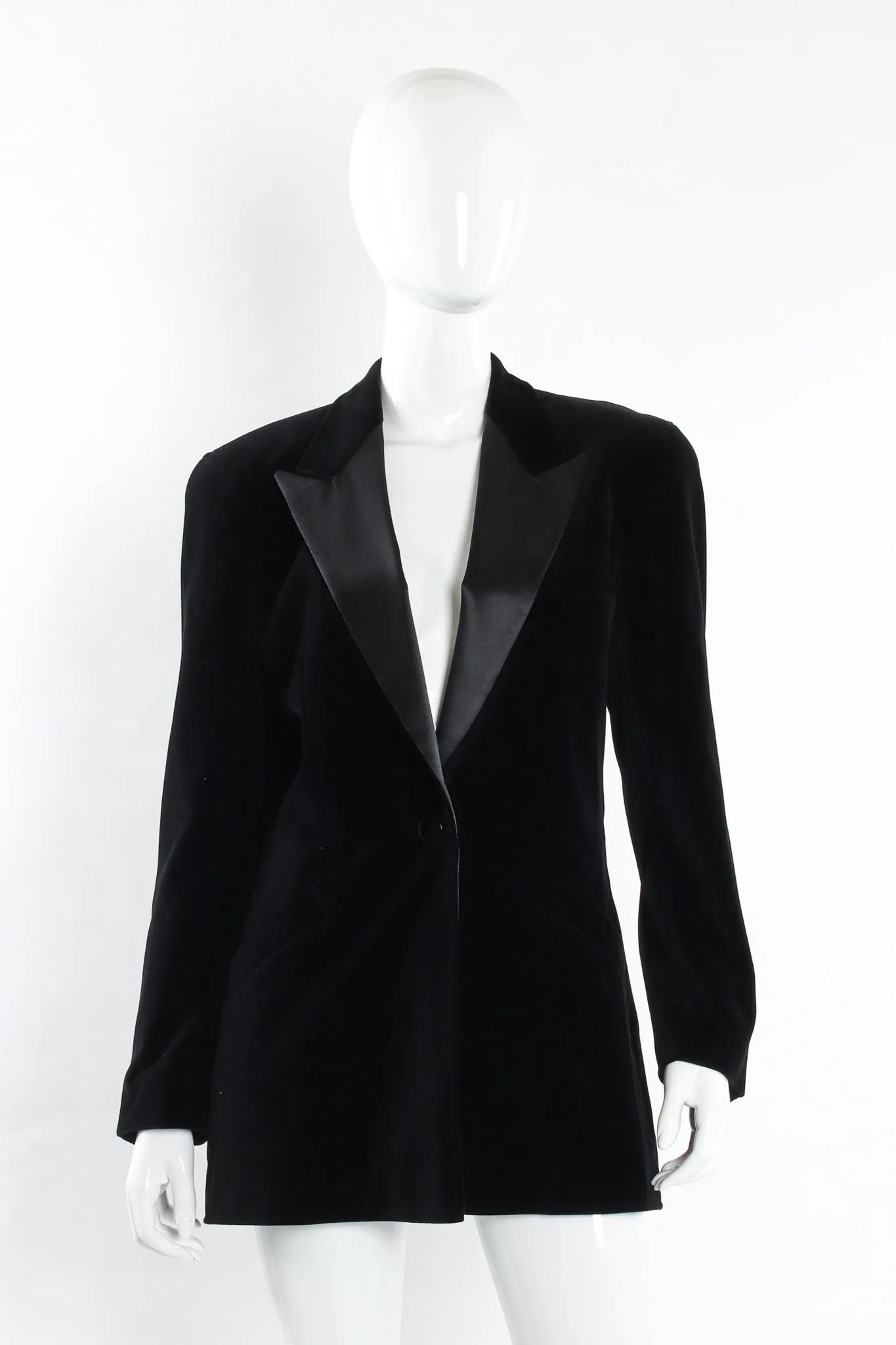 Velvet Blazer & Pant Suit Set
