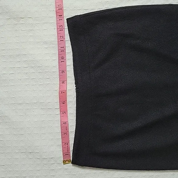 Versace Jeans Black Pencil Skirt, Size 38