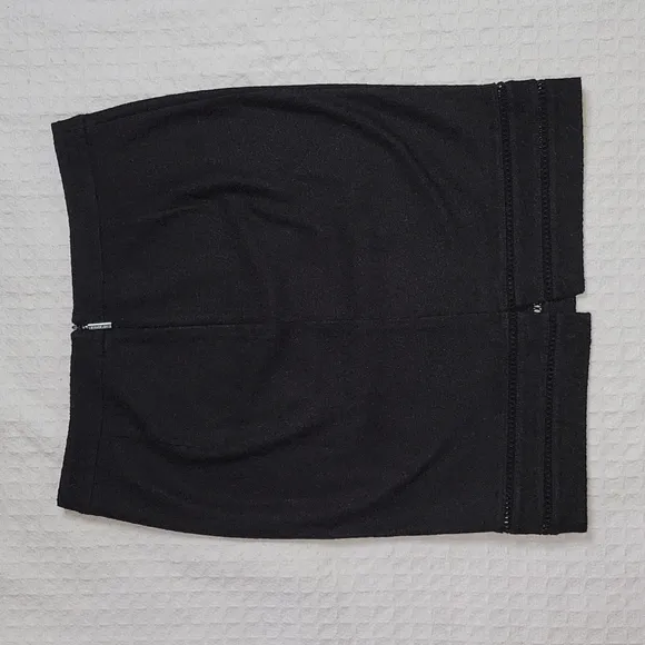 Versace Jeans Black Pencil Skirt, Size 38