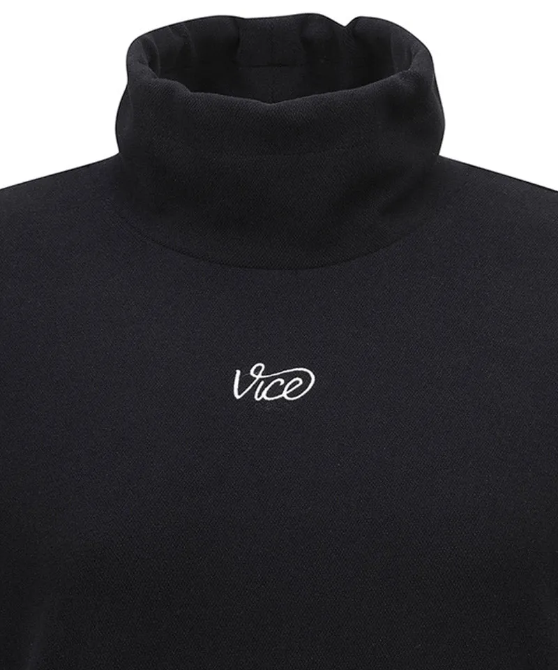 Vice Golf Atelier Women's Hi-Neck Fleece Long Sleeve T-Shirt - 2 Colors