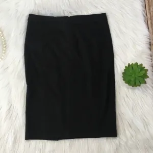 Vince virgin wool blend black pencil skirt