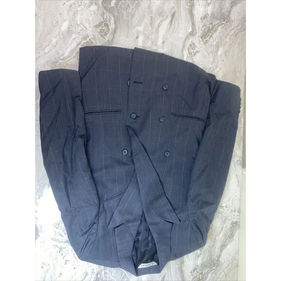Vintage Austin Reed Women Suit Set Tan Plaid Blazer Jacket &amp; Skirt