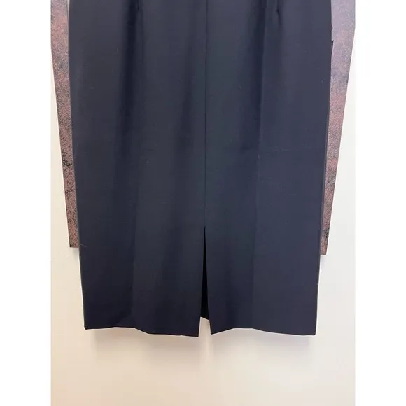 Vintage Giorgio Armani Wool Long Pencil Skirt