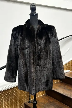 Vintage Mahogany Mink Jacket