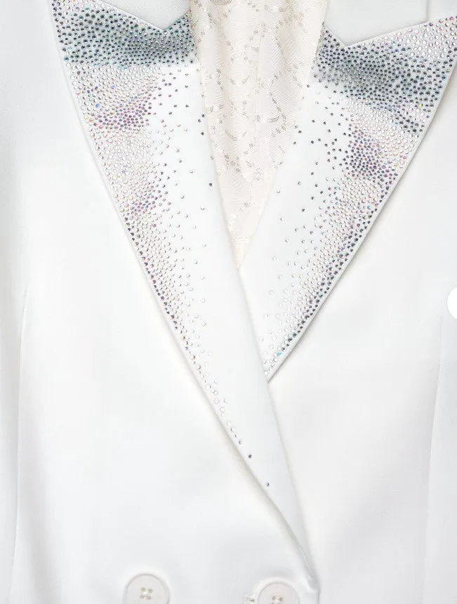 Visit Tailleur Strass Rain Blazer