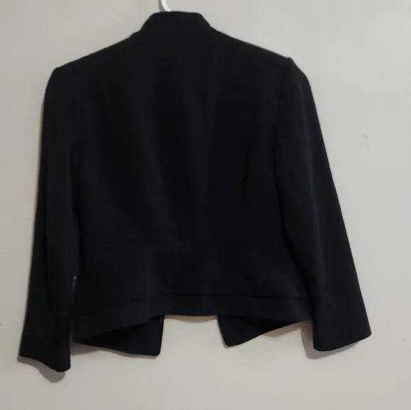 WHITE HOUSE BLACK MARKET Structured Military Blazer Jacket
