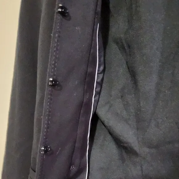 WHITE HOUSE BLACK MARKET Structured Military Blazer Jacket