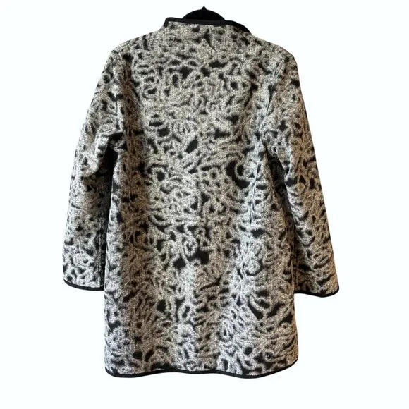 Winding River Reversible Topper Jacket Size M* Colorful Fantasia Burst Artsy