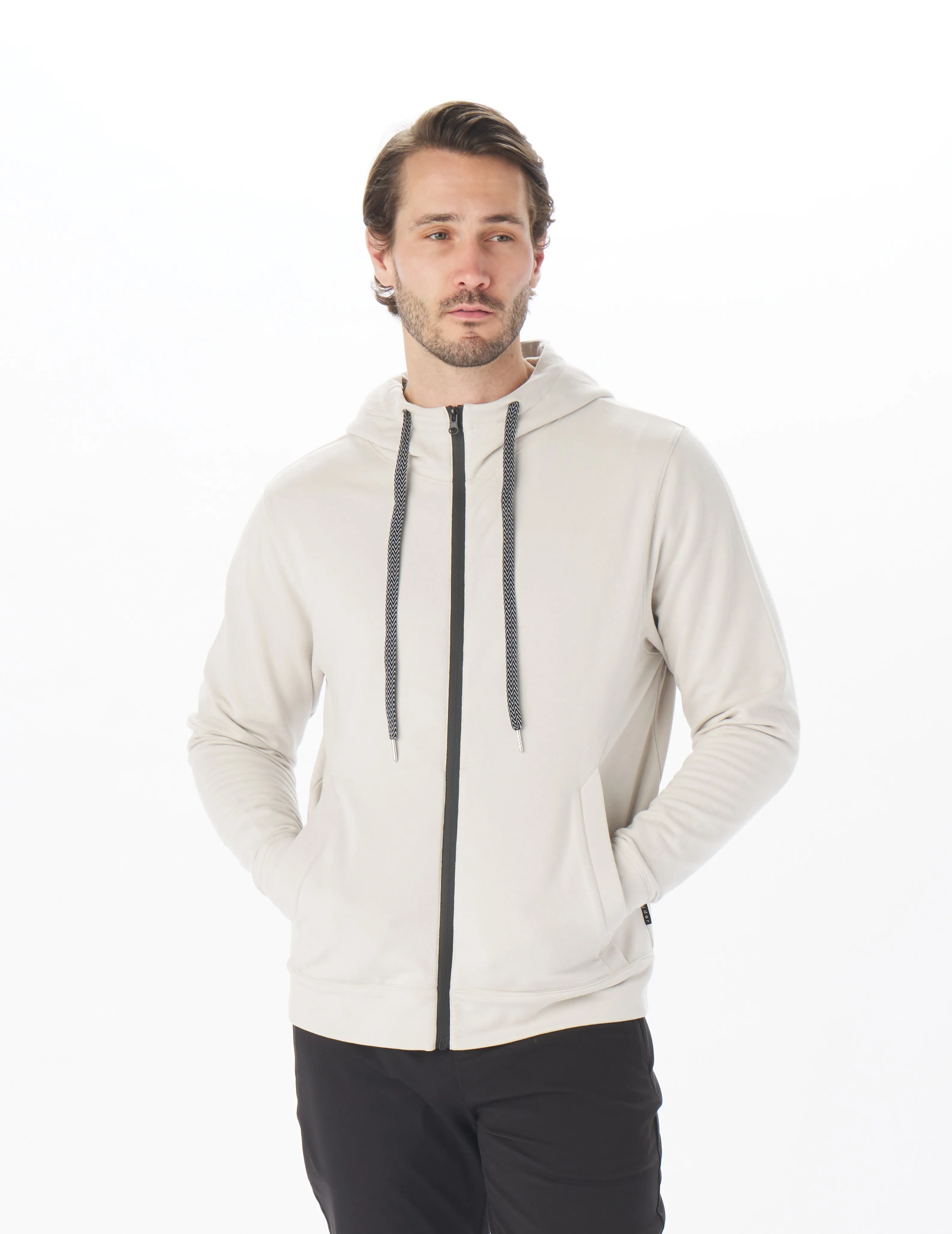 Woodland Scuba Full Zip: Ash Grey