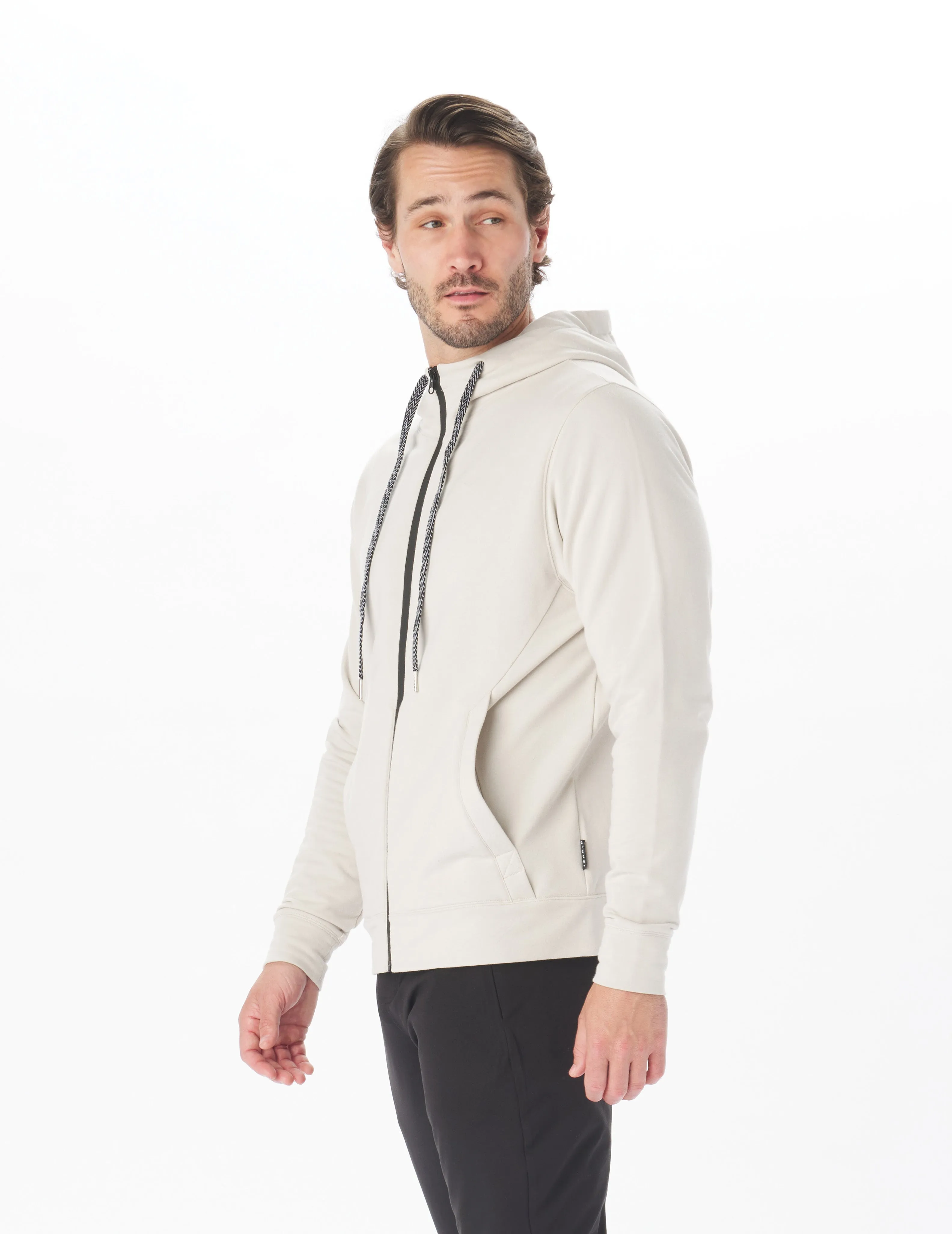 Woodland Scuba Full Zip: Ash Grey
