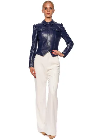 Wyatt Midnight Vegan Leather Jacket