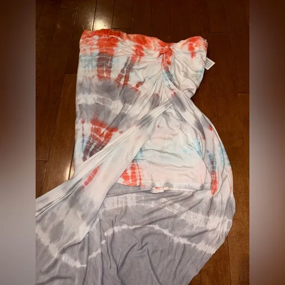 Young Fabulous and Broke Tie Dye Tubular Skirt Small NWT