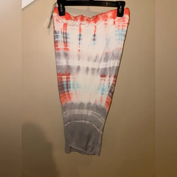 Young Fabulous and Broke Tie Dye Tubular Skirt Small NWT