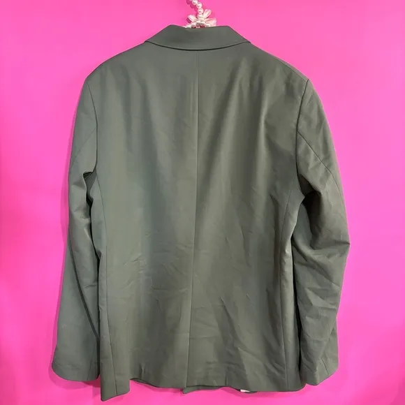Zara Sage Green Suit Blazer Jacket