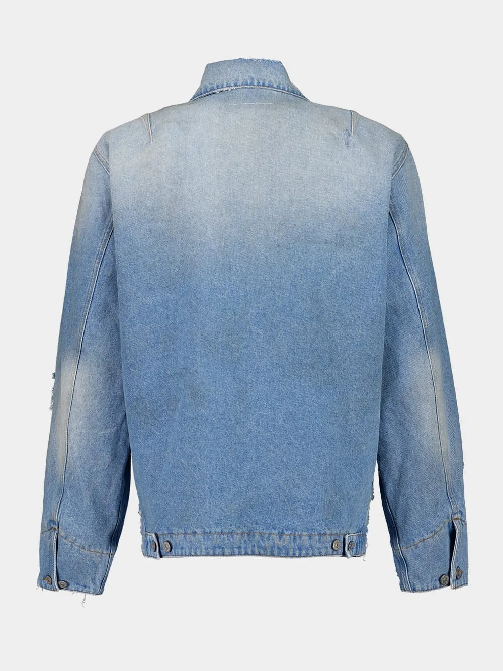 Zip-Up Denim Jacket