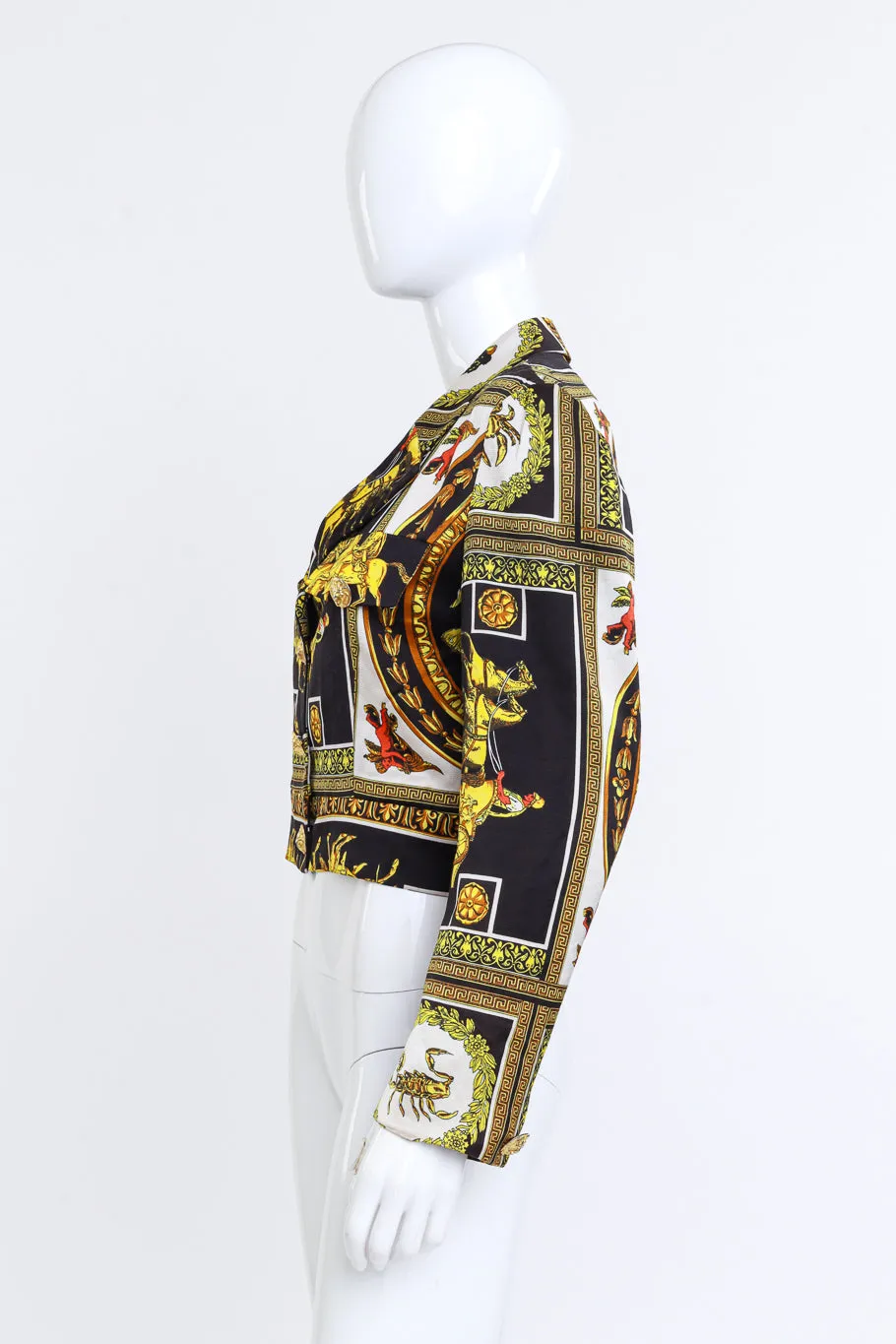 Zodiac Baroque Crop Jacket
