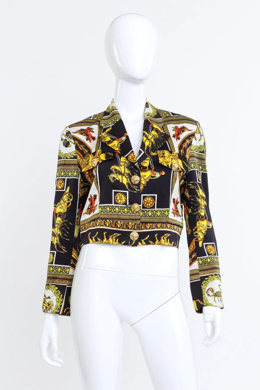 Zodiac Baroque Crop Jacket